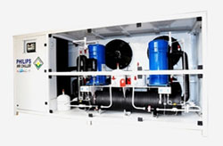 water cooled brine chillers