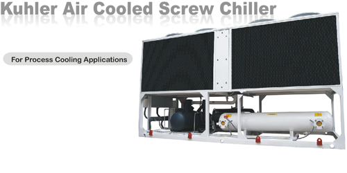 air cooled screw chillers